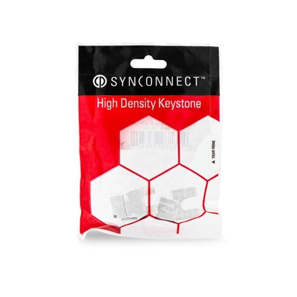 SynConnect Cat6 Keystone White in Packaging