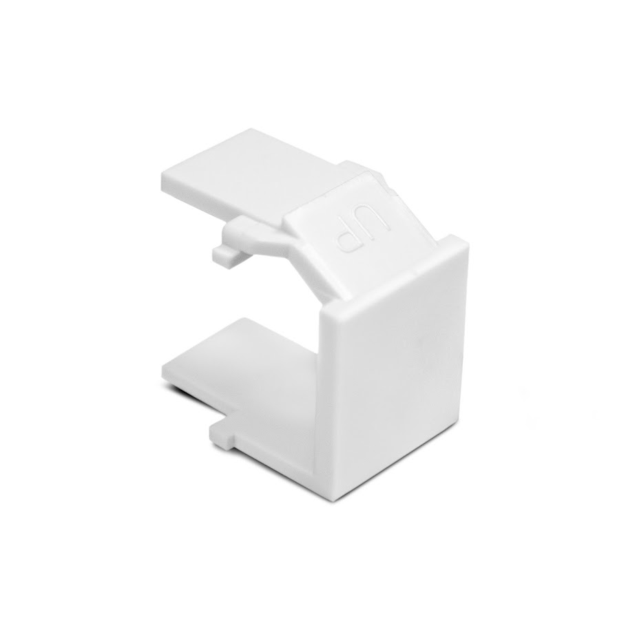 SynConnect Blank Insert Keystone White