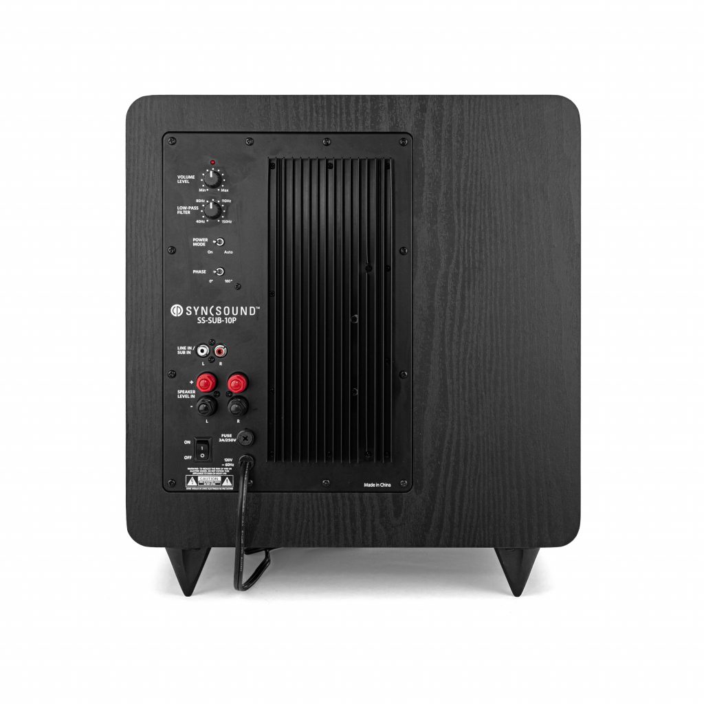 10″ High Performance Powered Subwoofer Drivers 10" reinforced 45Hz