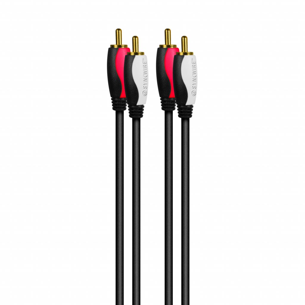 RCA Audio Interconnect Cable 2x RCA (Male) to 2x RCA (Male) Gold