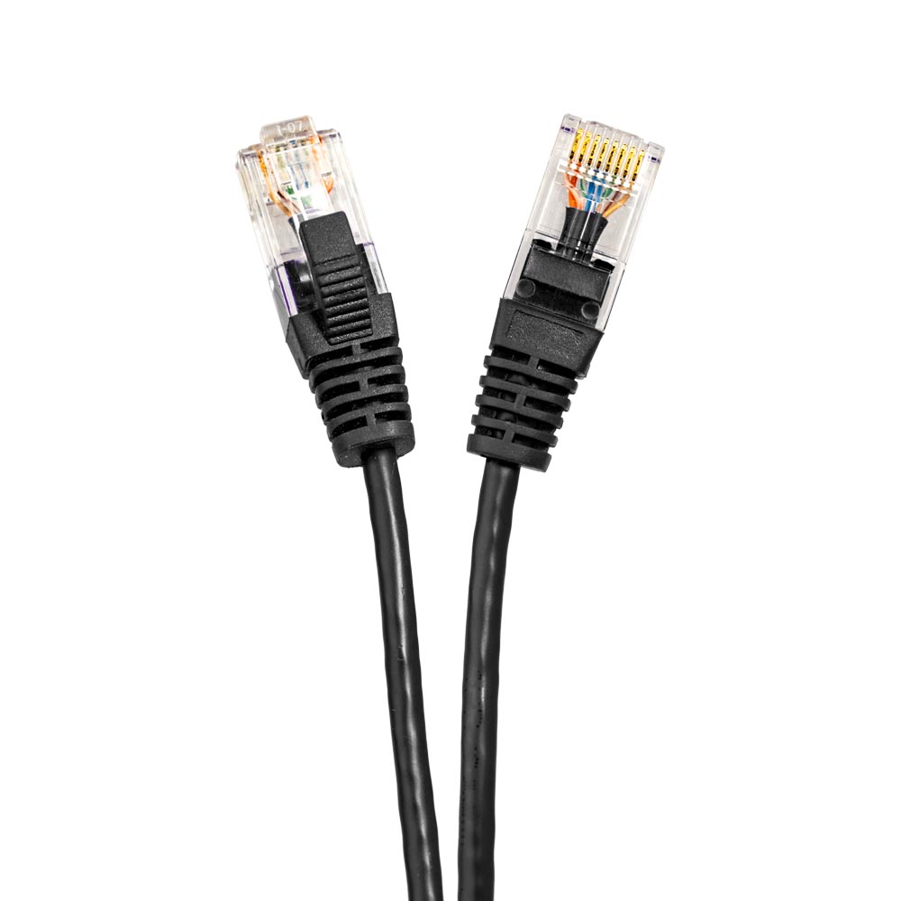 Cat6 Slim Patch Cable Black