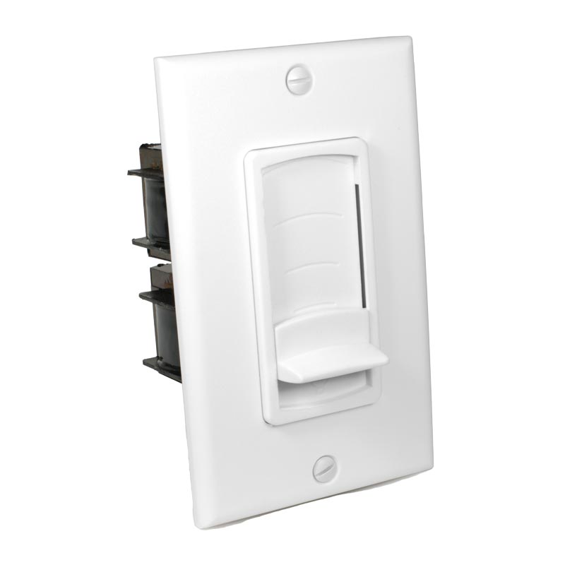 SS-VC75I-S-Impedance-Matching-75w-Slider-Volume-Control Impedance Matching 75w Slider Volume Control – White