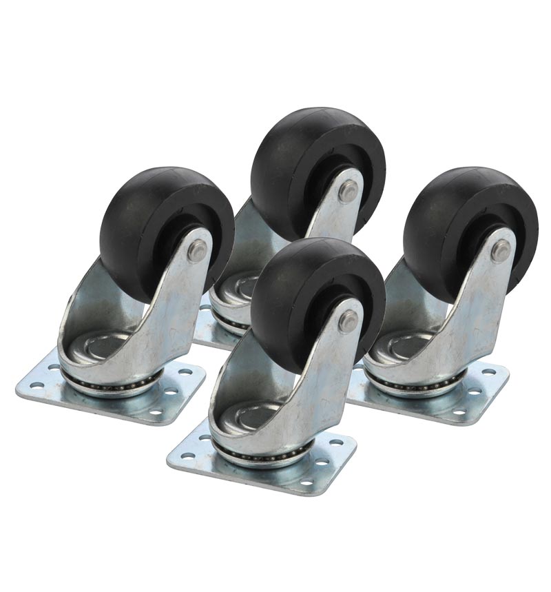 2" Casters for Racks (4-Pack)