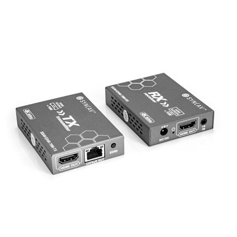 Extensor HDMI 4K, Ultra HD 4K a 60 Hz a través de Cat5e/6 hasta 200
